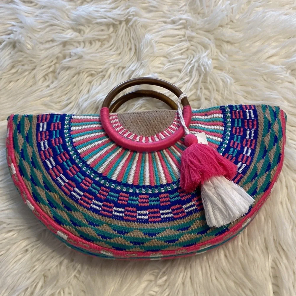 NWT Brooke Webb for Anna & Ava Clutch very beautiful hand made see all photos - Picture 12 of 12